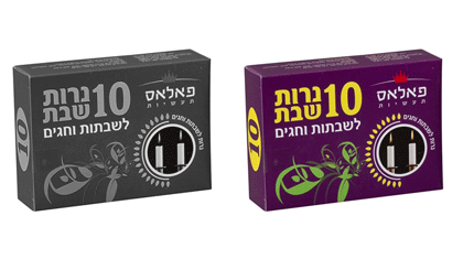 נר שבת 140 גרם 